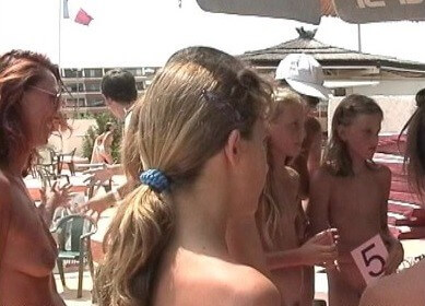 Jr Miss Pageant France - Spiritual and physical harmony are essential in nudist culture