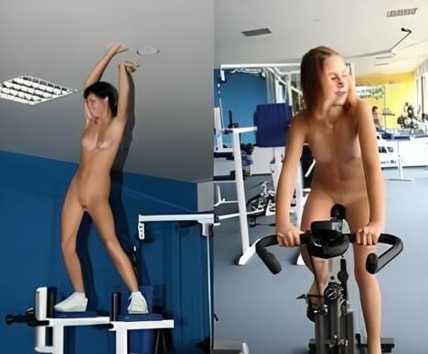 Nudists in the gym pics - Naturism enthusiasts around the world