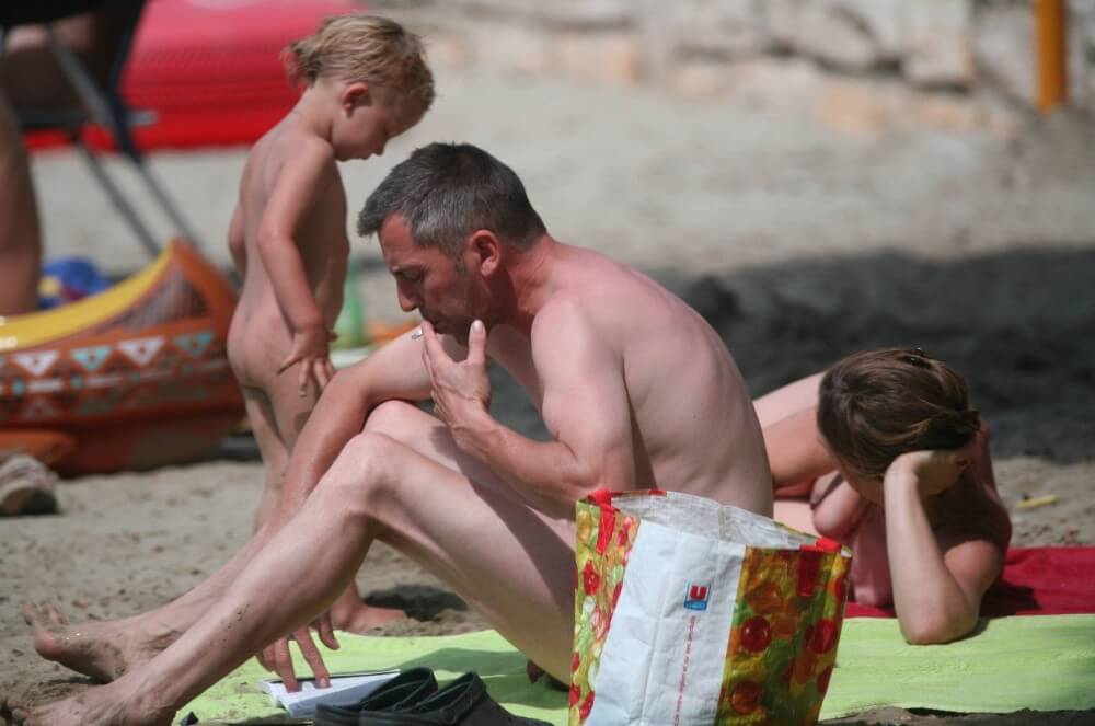 Nude Beach Assortment photos - Naturists are open to new ideas and experiences