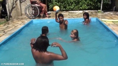 Oceanic Backyard Noon # 1 Full HD - The sacred nature of the nude human form among naturists