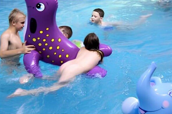 Indoor Waterside Day photo gallery - The natural beauty of the body is revealed in nudism