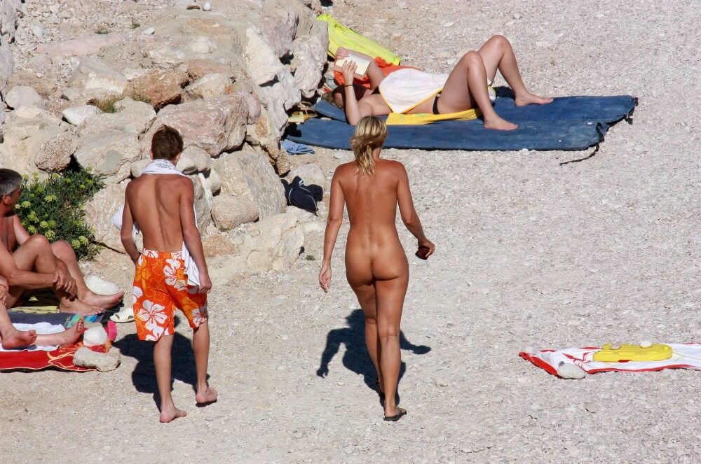 European Beach Entrance pics - Nudism and naturism help overcome prejudices and fears related to physical appearance
