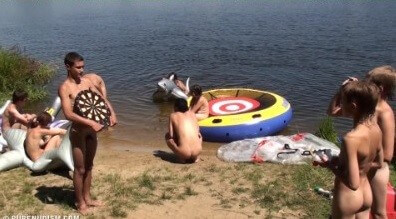 Nude and hot summer day video - Benefits of naturist recreation and harmony with nature