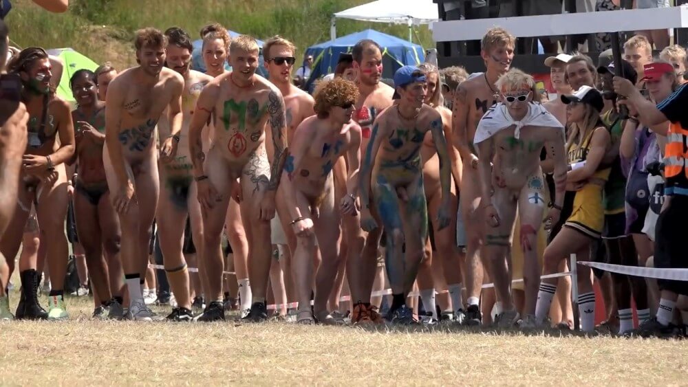 Roskilde Festival Full HD video - Nudity in naturism is not usually an end in itself