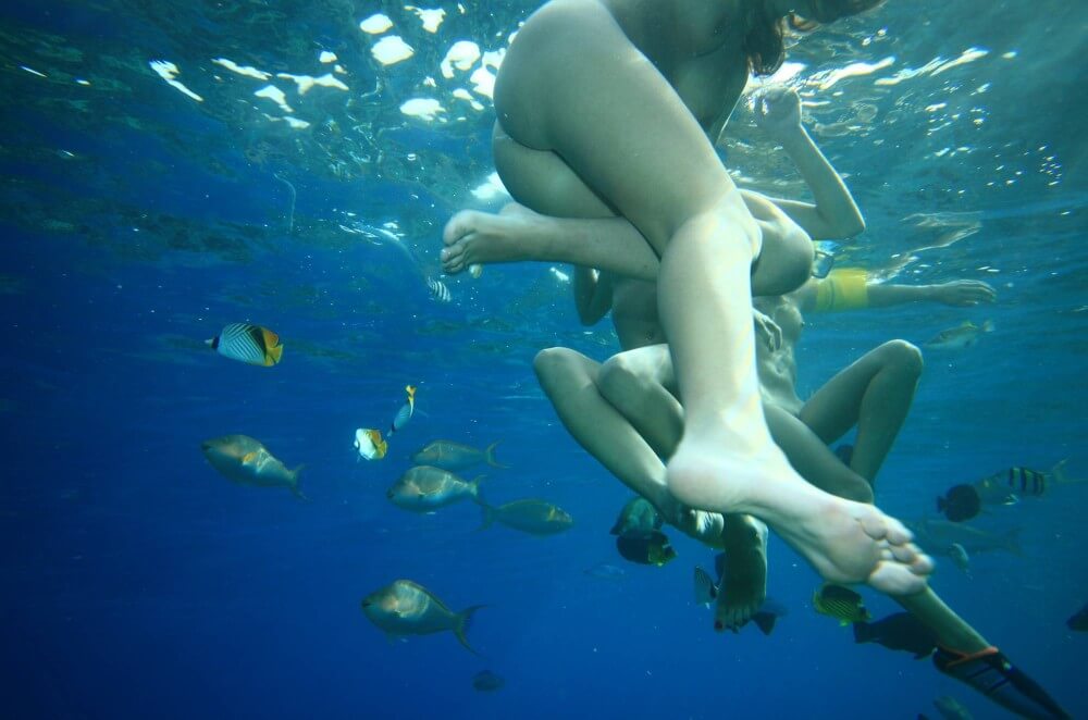 Egyptian Snorkelers Part - Since ancient times, nudity has had a sacred character