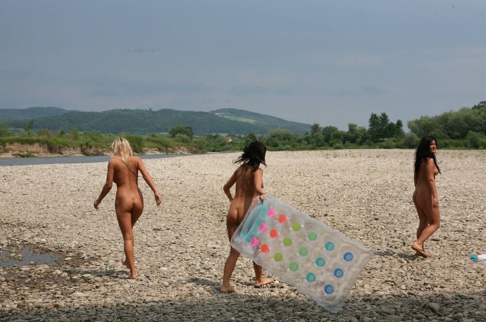 Naturist Park Floating On River photos - It is a path to inner freedom, achieved through acceptance and openness without clothing