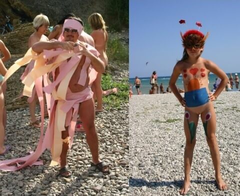 Natural Mud Camouflaging pics - What Do You Know About the Culture of Nudity