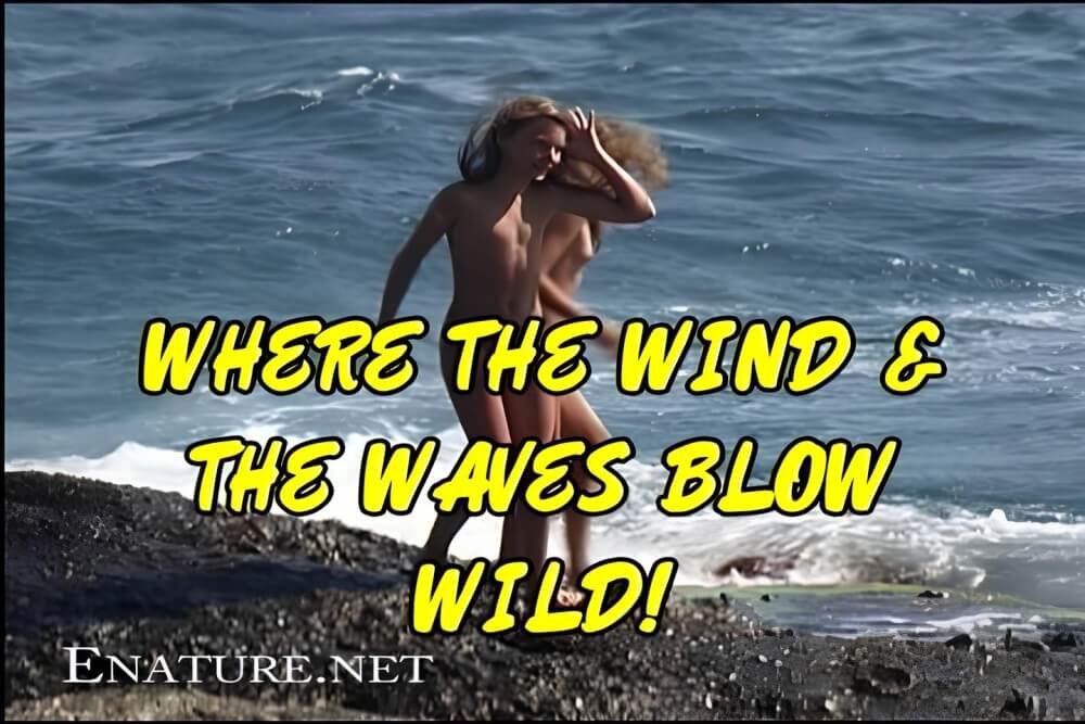 Enature - Where the Wind and the Waves Blow Wild! - Support and mutual understanding are important in the nudism movement