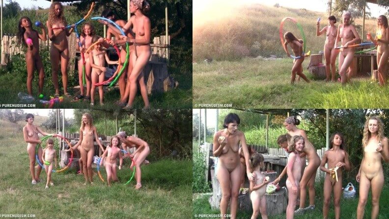 Countryside lounging 2 Full HD video - A nudist values the connection with nature and the human body