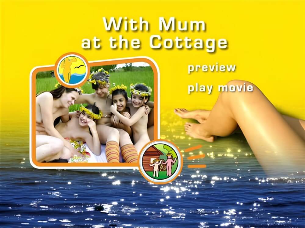 Naturist Freedom: With Mum at the Cottage DVD - Travel with elements of naturism