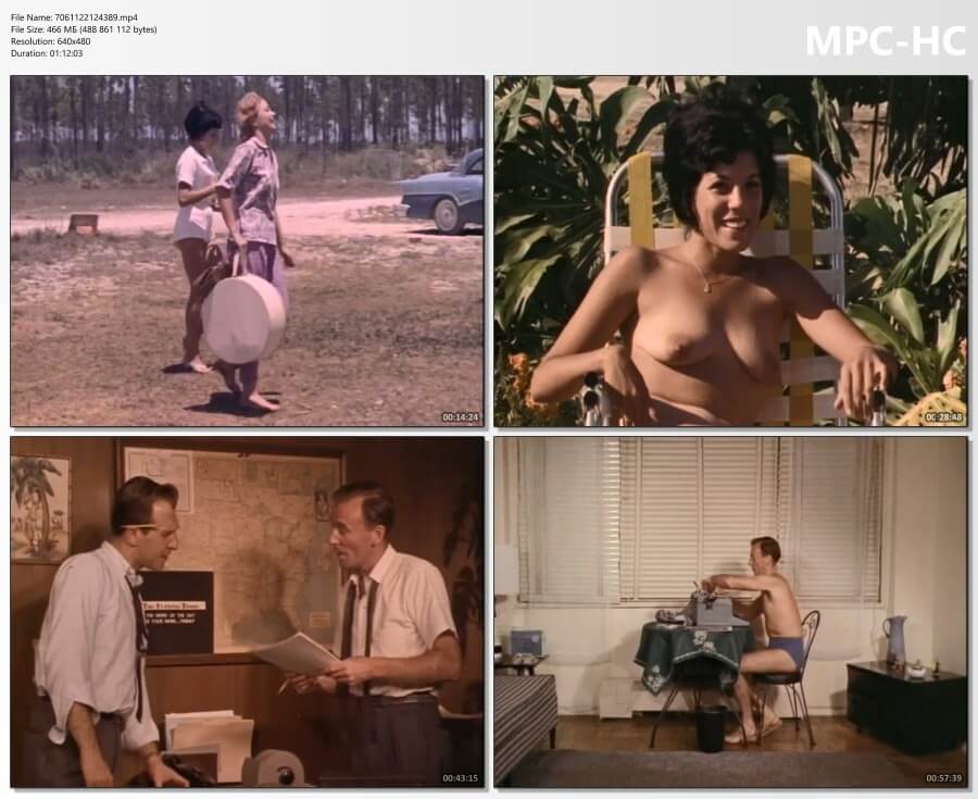 Diary of a nudist (1961) film HD - A nudist values trust and friendliness among people