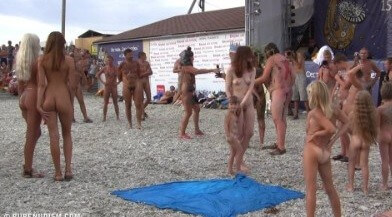 Cool Day At The Beach Full HD video - Naturism and nudism value openness and sincerity