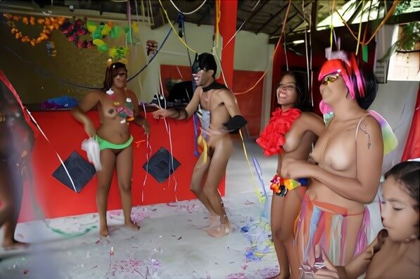 Tropical Carnival gallery - Part 1, 2, 3 - A true nudist vacation