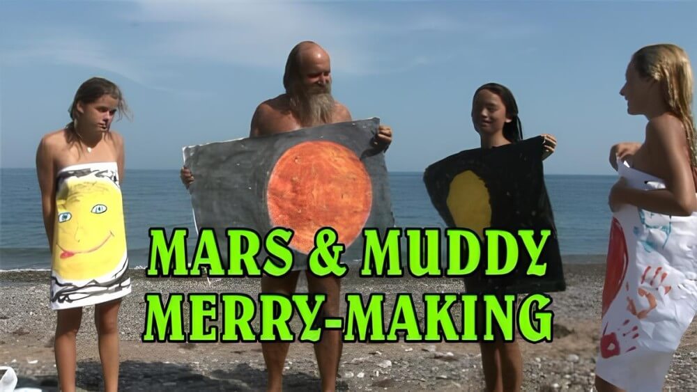 Enature - Mars and Muddy Merry-Making - The natural beauty of the body is one of the goals of naturism and nudism