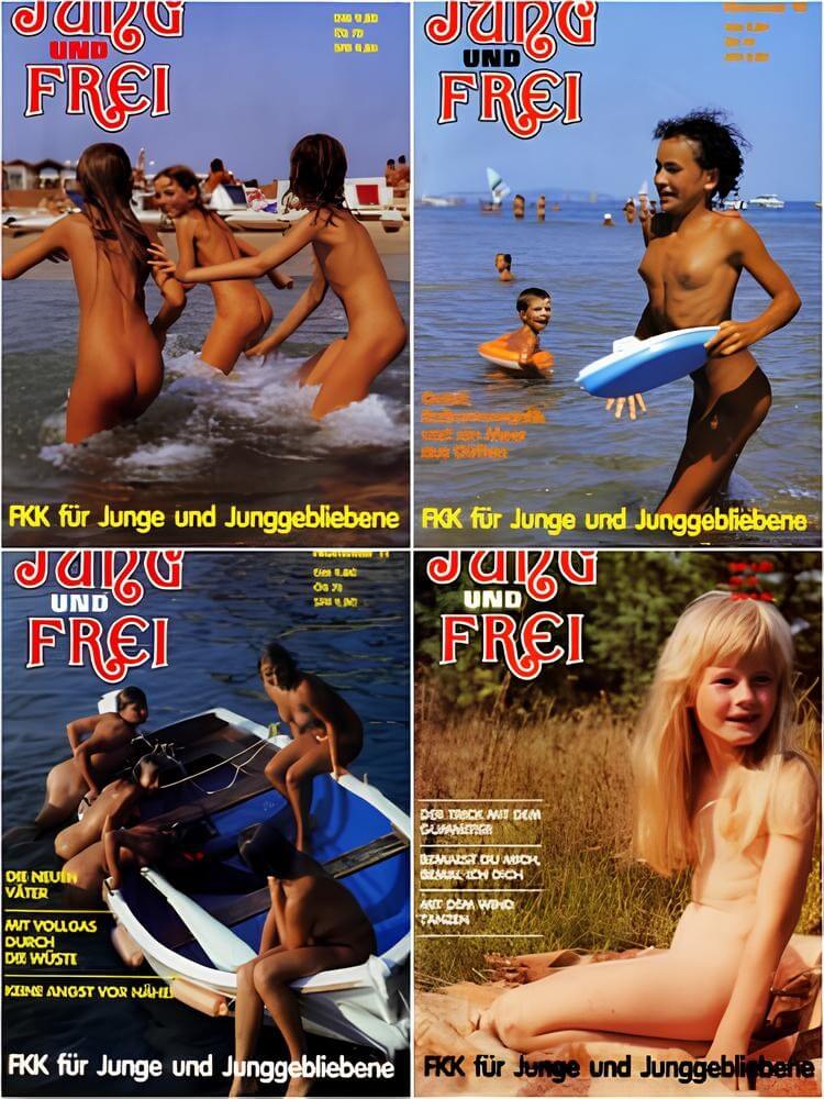 Jung und Frei Nr 9-12 - Nature provides energy and inspiration for the practice of naturism and nudism