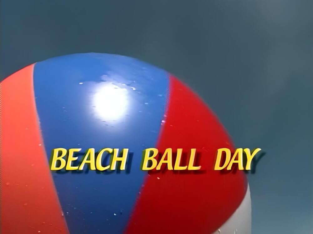 Enature- Beach ball day - Taking Off Ones Clothes