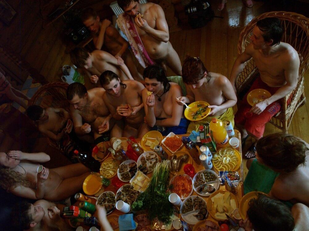 Family Valentines Dinning pics - Visiting the Beach Without Clothes