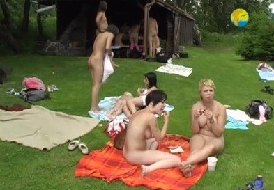 Naturist Freedom: Cottage Picnic - The nudist community strives for tolerance