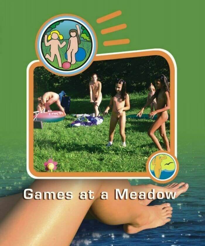Naturist Freedom: Games at a Meadow - The naked body is an expression of freedom