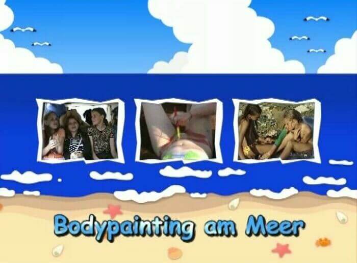 Naturistin: Bodypainting am Meer - Sincerity is the foundation of the nudist lifestyle