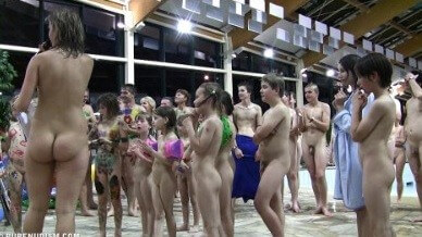 Aqua Extravaganza 3 - Poor naked people and rich naked people in one place