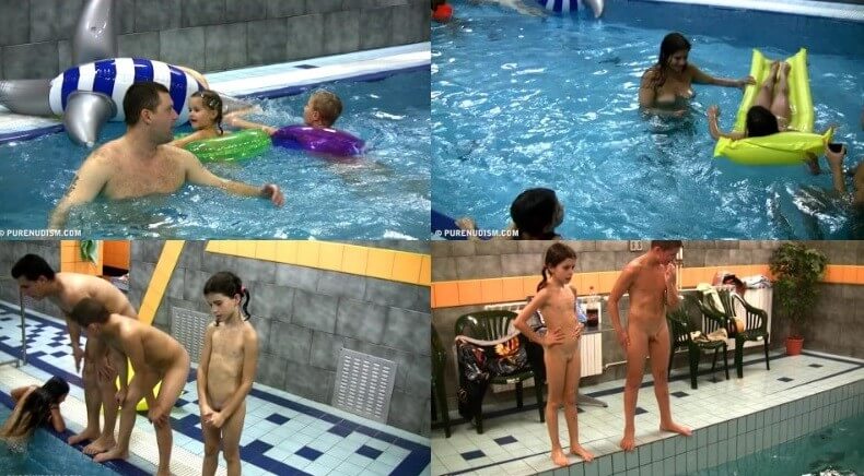 Contests In The Water 1 - The desire to be closer to nature and without clothes