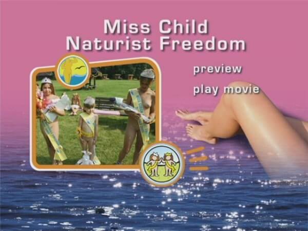 Naturist Freedom: miss child origin - Nudity in naturism is not usually an end in itself