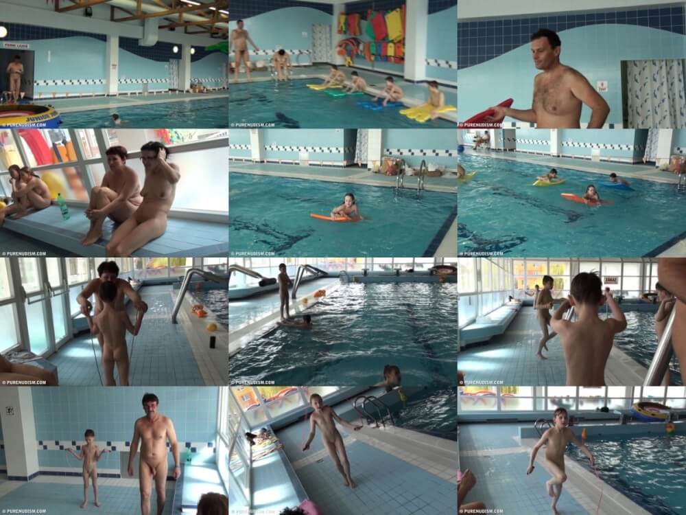 Poolside activities 2 Full HD - Ordinary Citizens Consciously Practicing Nudism