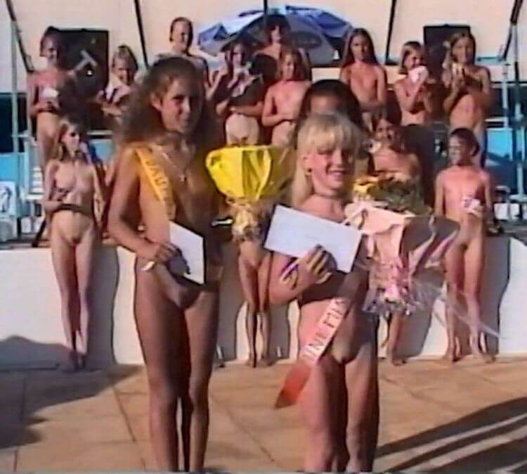 Poolside Pageant Classics Full HD video - Naturism creates harmony with the environment
