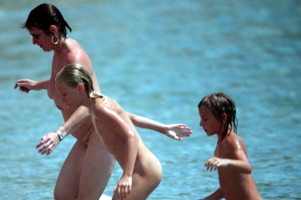 Running From the Waters pics - Joy and pleasure are an integral part of the nudist and naturist experience