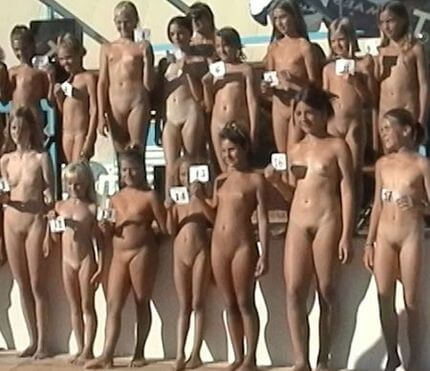 Pageant Family Lines Full HD video - In this nudist movement, voluntariness and comfort are important
