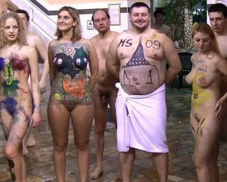 AquaPark Pageant Night Full HD video - Wearing less clothing is fashionable